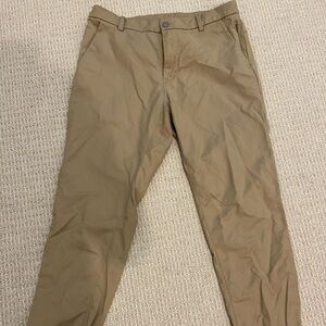 Lululemon men’s pants, commission style - Khaki / tan color